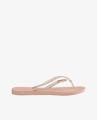 HAVAIANAS - Dép nữ Slim Logo Metallic
