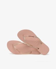 HAVAIANAS - Dép nữ Slim Logo Metallic