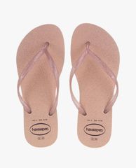 HAVAIANAS - Dép nữ Chinelo Feminino Slim Gloss