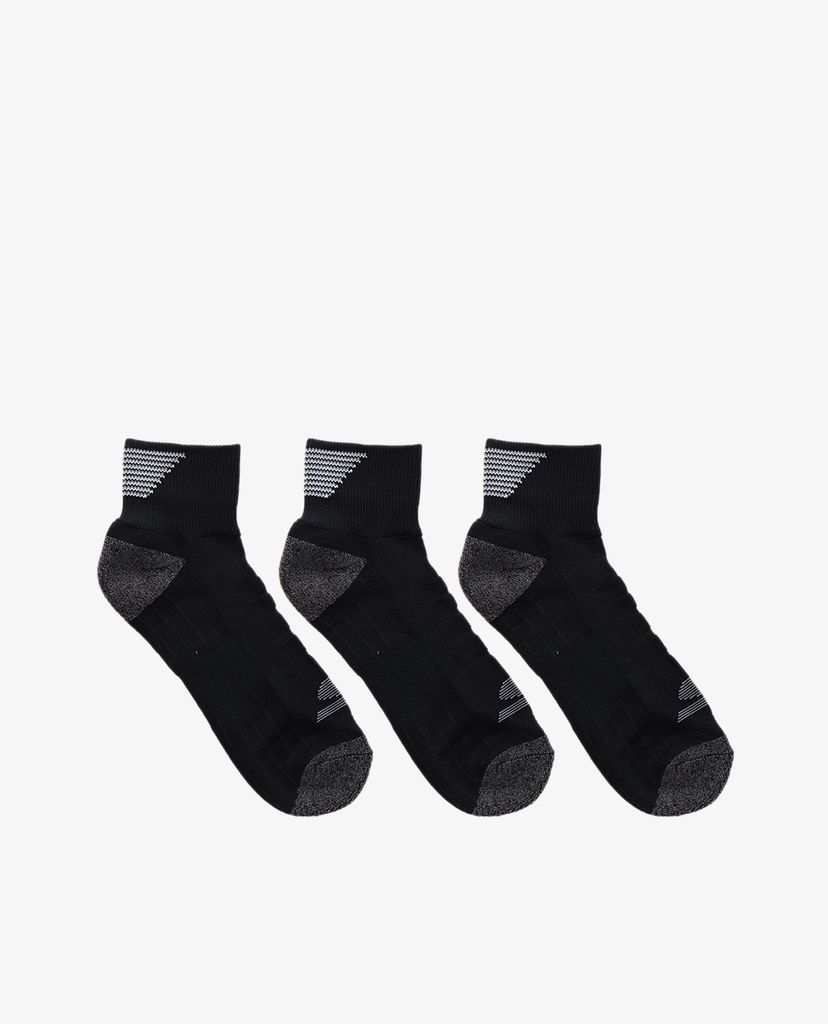 SKECHERS - Set 3 đôi vớ cổ cao phối màu thời trang