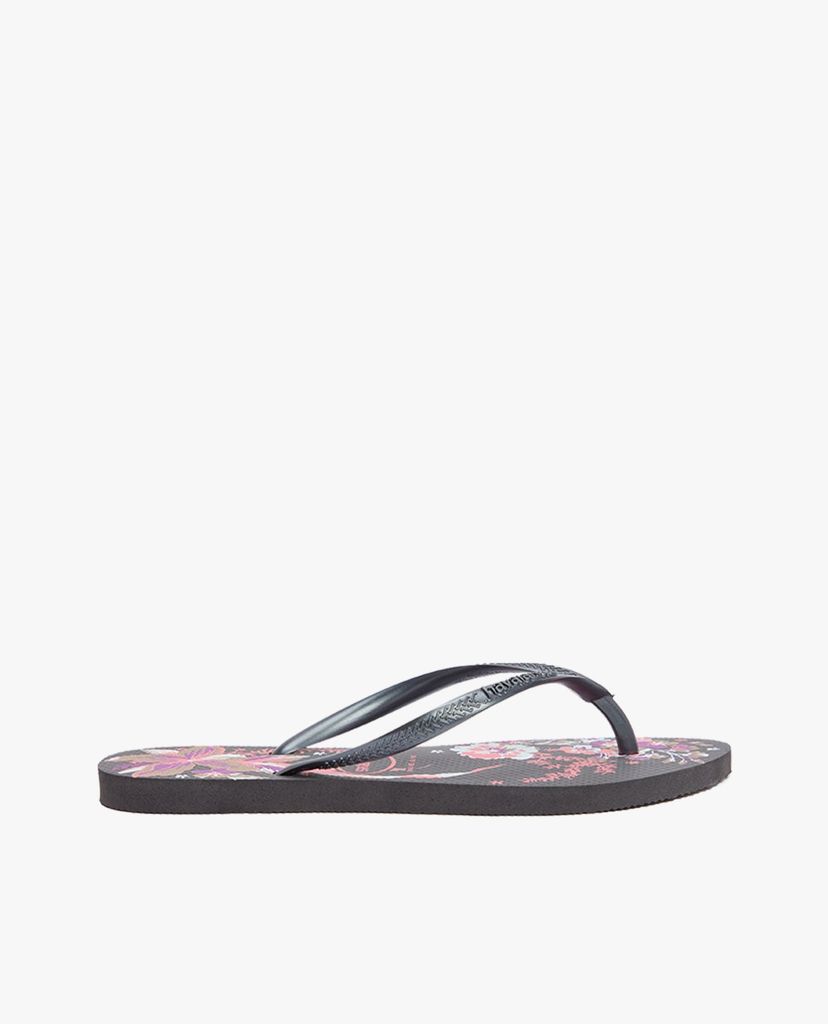 HAVAIANAS - Dép nữ Slim Organic II Tropical Flower