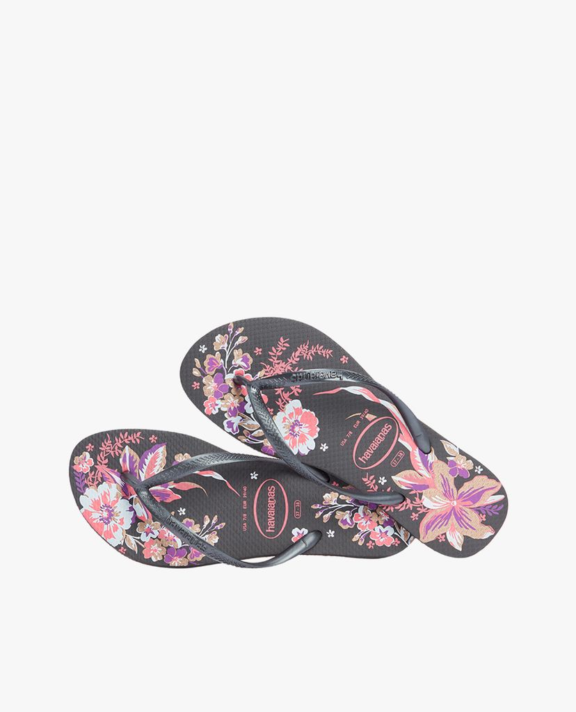 HAVAIANAS - Dép nữ Slim Organic II Tropical Flower