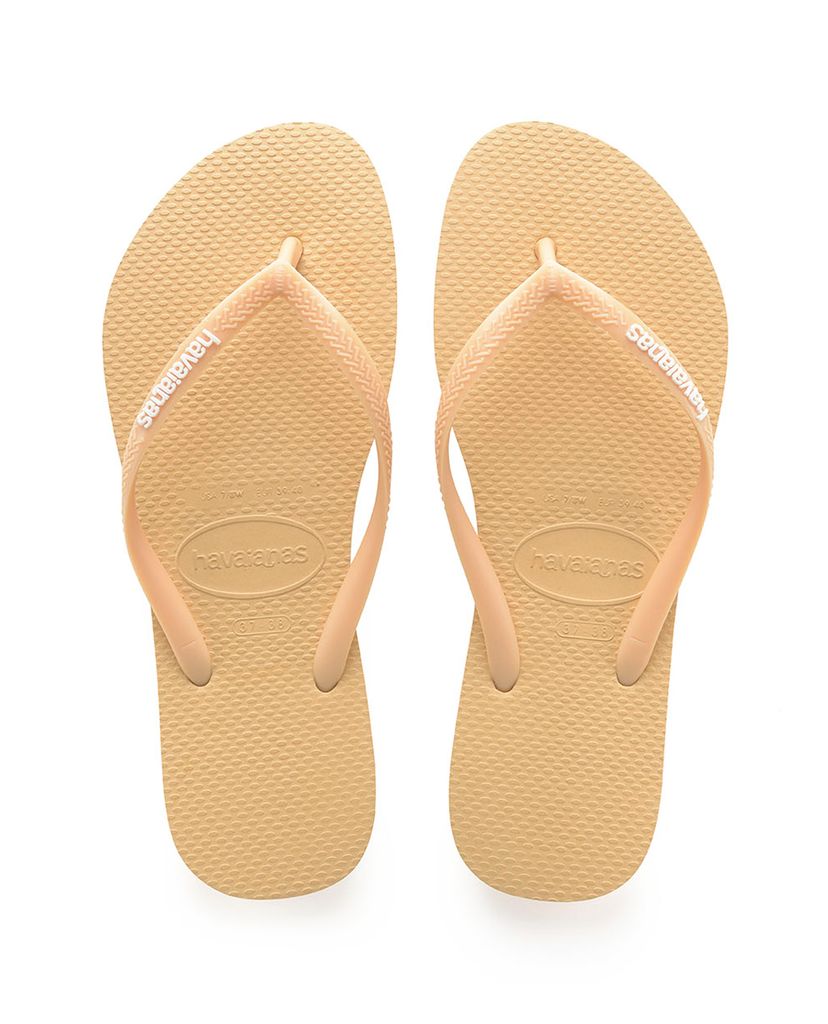 HAVAIANAS - Dép nữ Slim Logo Pop Up