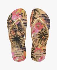 HAVAIANAS - Dép nữ Slim Tropical