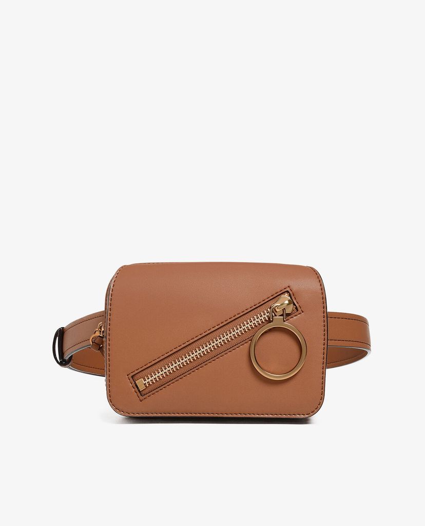 CHARLES & KEITH - Túi đeo chéo Ring Zip Pocket Two Way Belt
