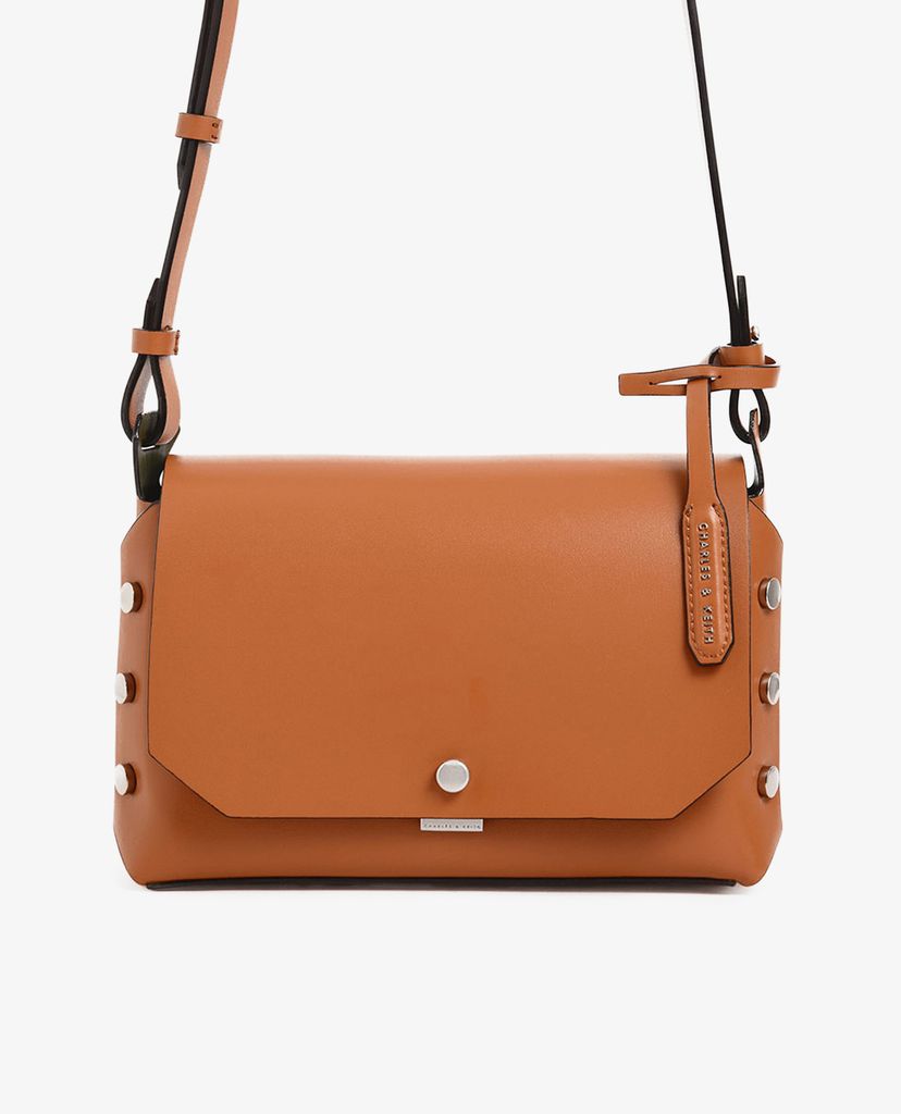 CHARLES & KEITH - Túi đeo chéo Reversible Front Flap