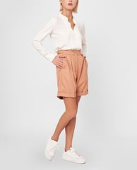 GIGI - Áo kiểu nữ tay dài cổ trụ thời trang