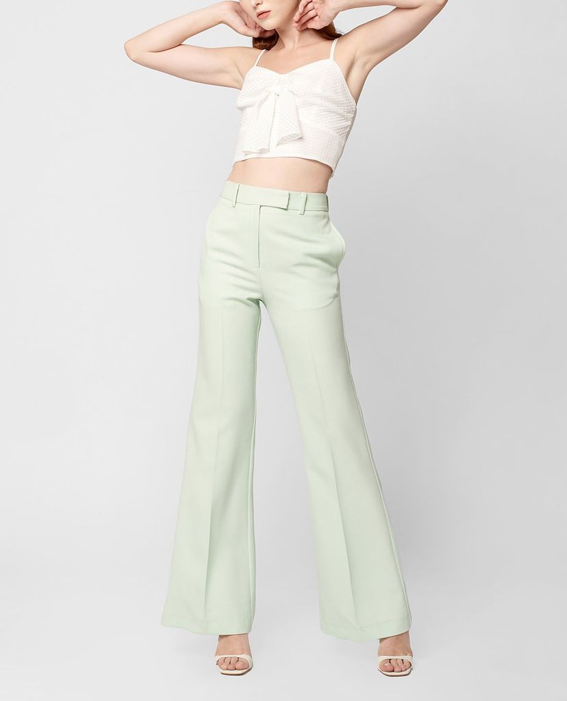 GIGI - Áo croptop nữ hai dây Ruffle Tie Camisole