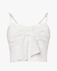 GIGI - Áo croptop nữ hai dây Ruffle Tie Camisole