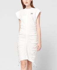 GIGI - Đầm mini cổ cao tay ngắn phom ôm Ruched Seam Tank