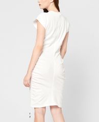 GIGI - Đầm mini cổ cao tay ngắn phom ôm Ruched Seam Tank