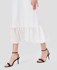 GIGI - Đầm midi hai dây cổ V phom suông