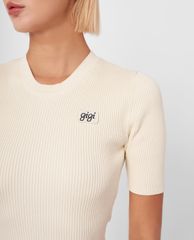 GIGI - Đầm len ôm body vạt xéo hiện đại