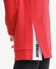 SKECHERS - Áo sweatshirt nữ phom dài hiện đại