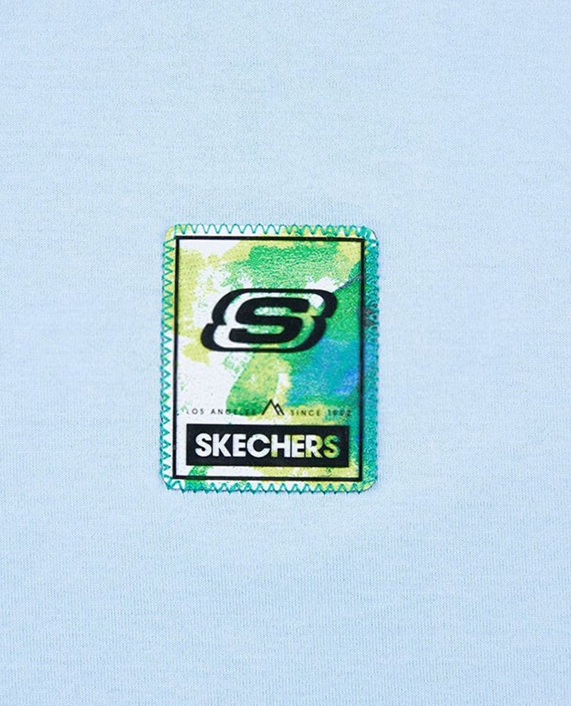 SKECHERS - Áo thun nam tay ngắn thời trang