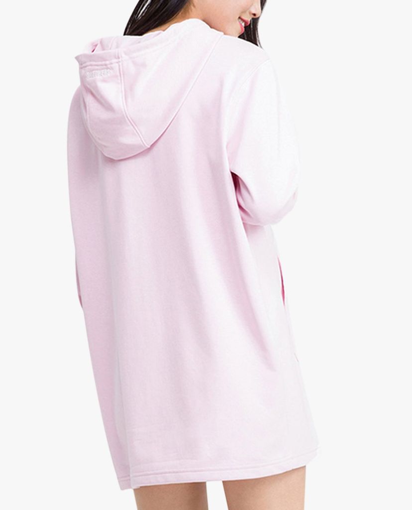 SKECHERS - Áo hoodie nữ tay dài phối mũ thời trang