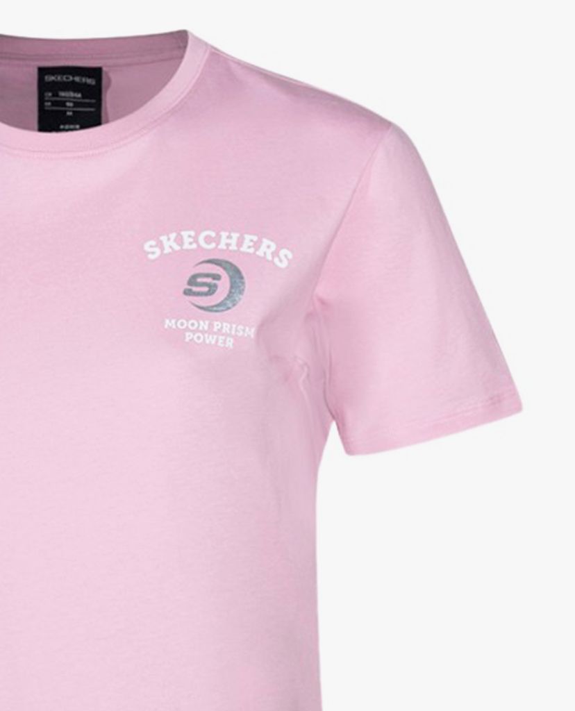 SKECHERS - Áo thun nữ tay ngắn năng động Sailor Moon