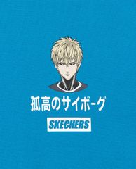 SKECHERS - Áo thun ngắn tay phom suông One Punch Man