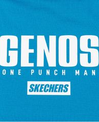 SKECHERS - Áo thun ngắn tay phom suông One Punch Man