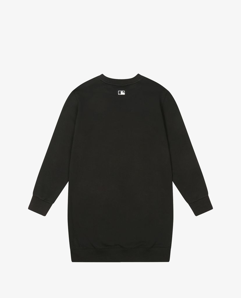 MLB - Đầm mini sweatshirt phom suông tay dài MLB Heart Overfit