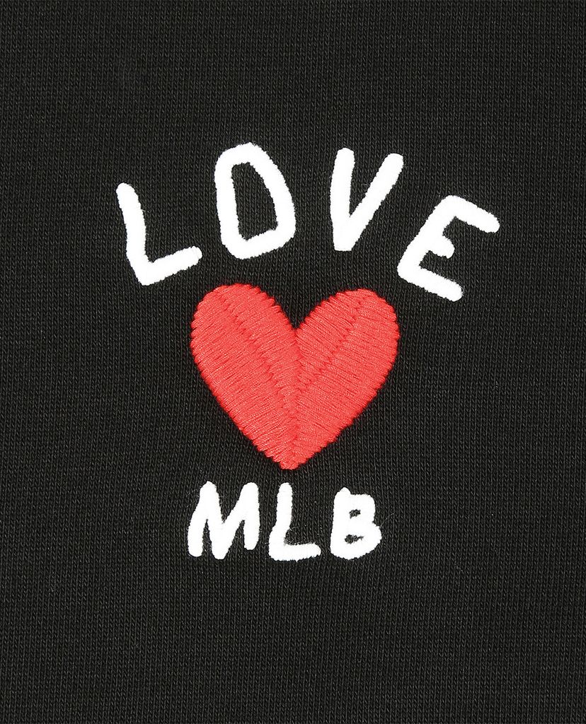 MLB - Đầm mini sweatshirt phom suông tay dài MLB Heart Overfit