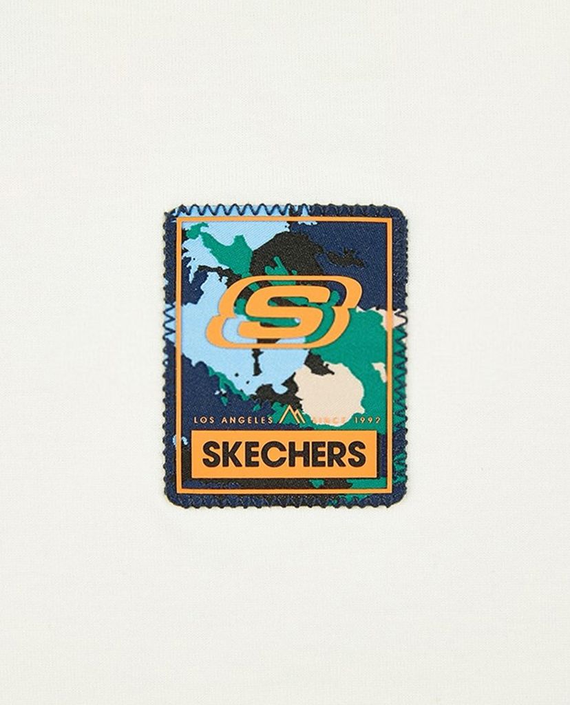 SKECHERS - Áo thun nam tay ngắn thời trang