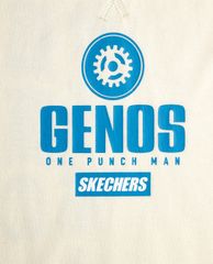 SKECHERS - Áo thun ngắn tay phom suông One Punch Man