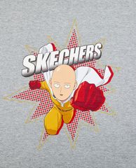 SKECHERS - Áo thun ngắn tay phom suông One Punch Man