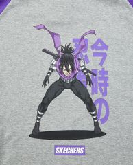 SKECHERS - Áo thun ngắn tay phom suông One Punch Man
