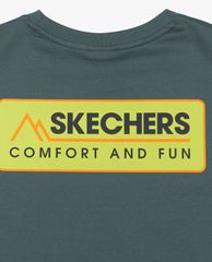 SKECHERS - Áo thun nam tay ngắn thời trang