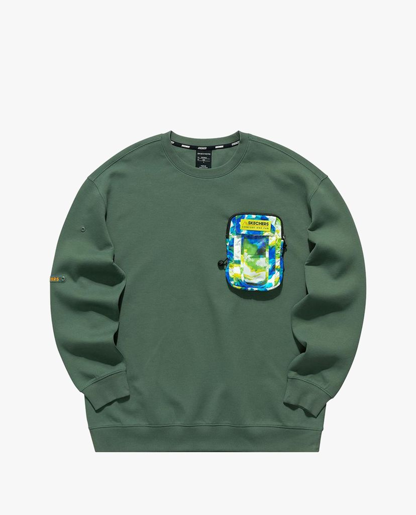 SKECHERS - Áo sweatshirt nam tay dài Knit Pullover