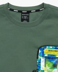 SKECHERS - Áo thun nam tay ngắn thời trang