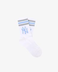 MLB - Vớ cổ cao thời trang Stripe Big Logo