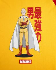 SKECHERS - Áo thun ngắn tay phom suông One Punch Man