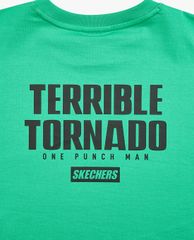 SKECHERS - Áo thun phom ngắn năng động One Punch Man