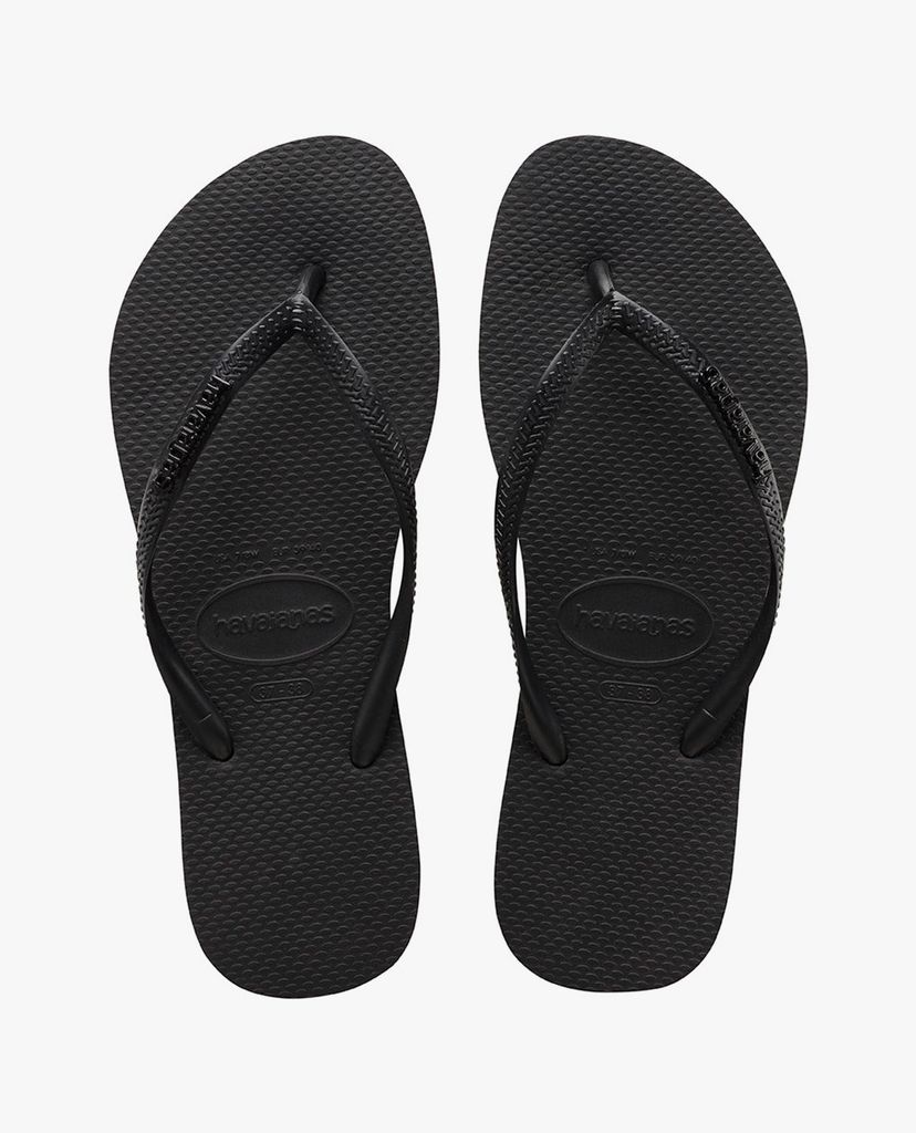 HAVAIANAS - Dép nữ Slim Logo Metallic