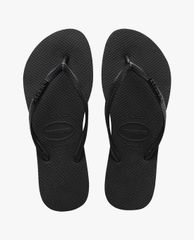 HAVAIANAS - Dép nữ Slim Logo Metallic