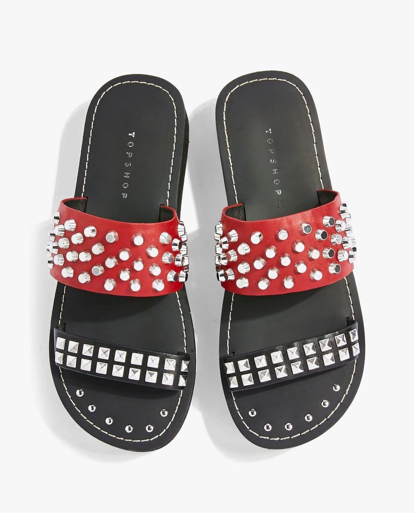TOPSHOP - Giày sandal nữ quai ngang FIERCE