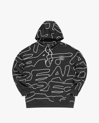 SKECHERS - Áo hoodie phom suông Reality To Idea