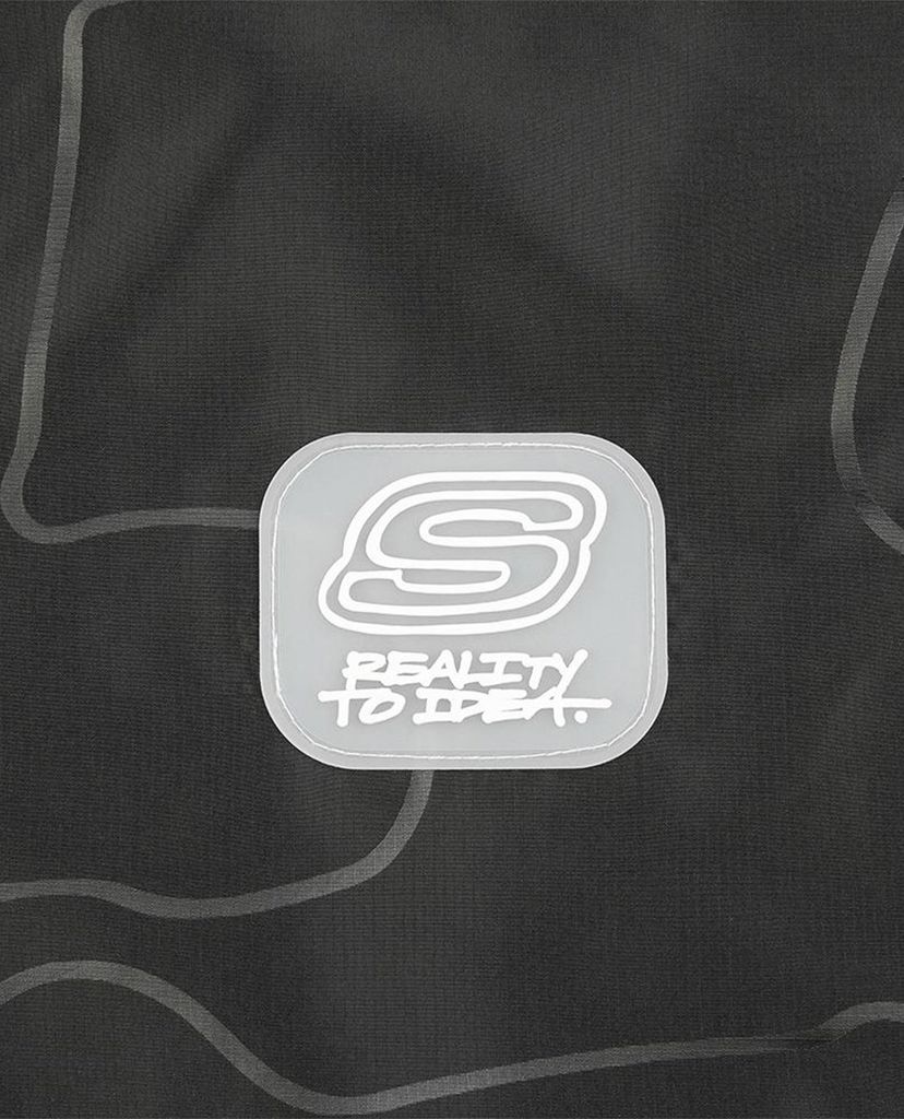 SKECHERS - Áo khoác kiểu phối mũ thời trang Reality To Idea