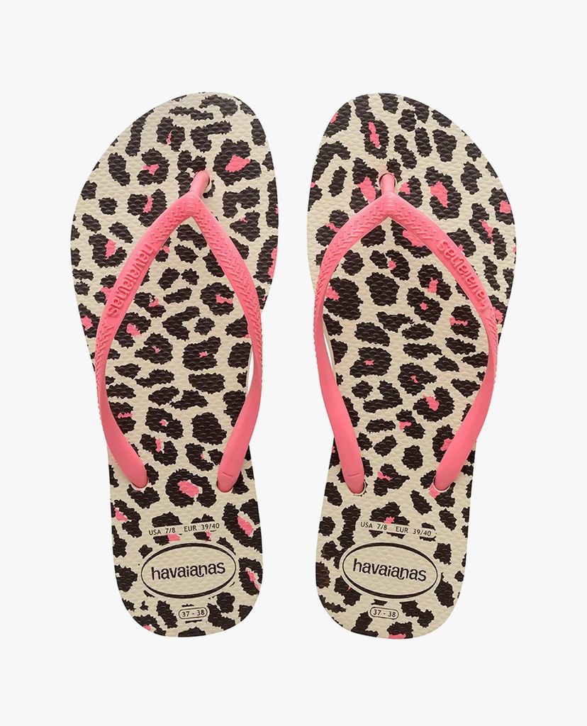 HAVAIANAS - Dép nữ Slim Flatform Animals