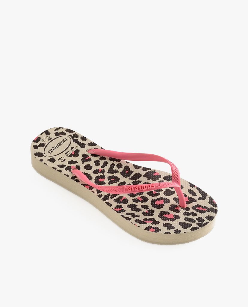 HAVAIANAS - Dép nữ Slim Flatform Animals
