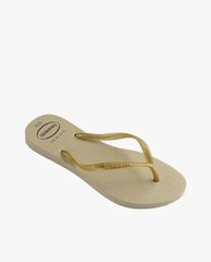 HAVAIANAS - Dép nữ Chinelo Feminino Slim Gloss