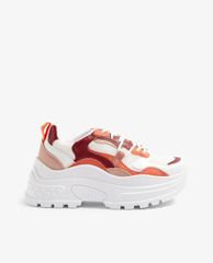 TOPSHOP - Giày sneaker nữ CAMMIE Burgundy Chunky
