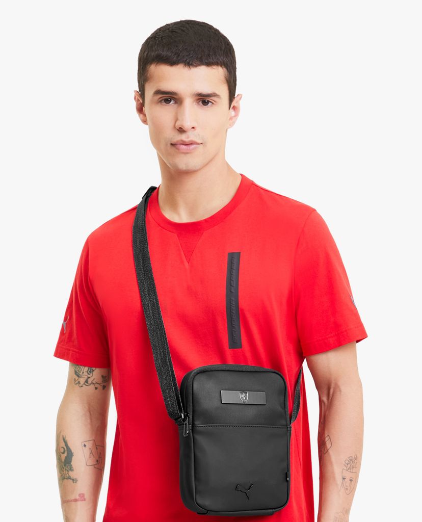 PUMA - Túi đeo chéo chữ nhật Scuderia Ferrari Style Small Portable