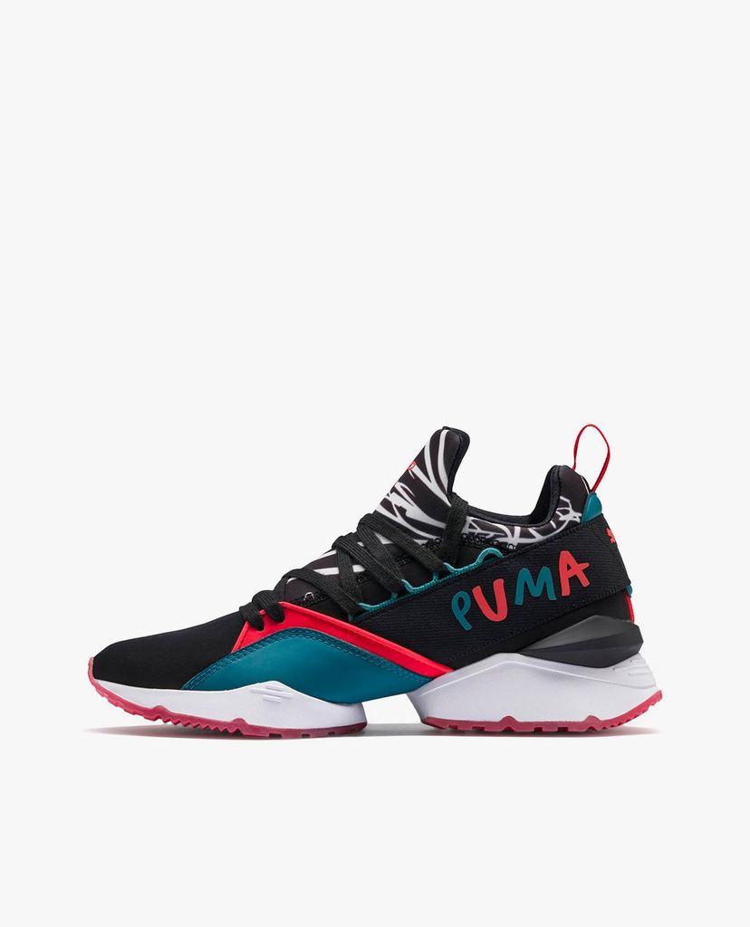 PUMA - Giày sneaker nữ PUMA x SHANTELL MARTIN Muse Maia Graphic