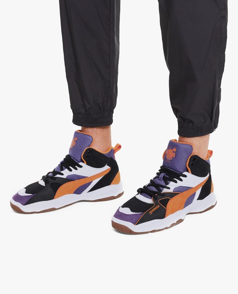 PUMA - Giày sneaker cổ cao PUMA x THE HUNDREDS Performer Mid