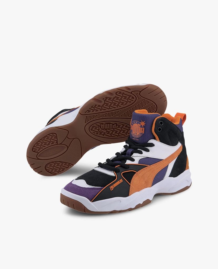 PUMA - Giày sneaker cổ cao PUMA x THE HUNDREDS Performer Mid