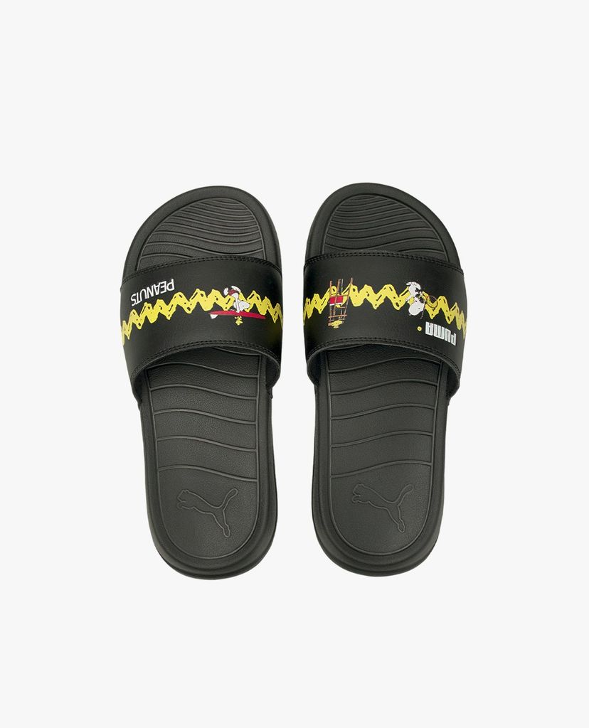 PUMA - Dép trẻ em quai ngang PUMA x PEANUTS Popcat 20 Sportstyle