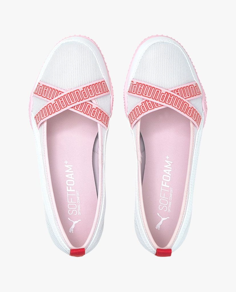 PUMA - Giày đế bệt nữ mũi tròn Bella Ballerina Sportstyle